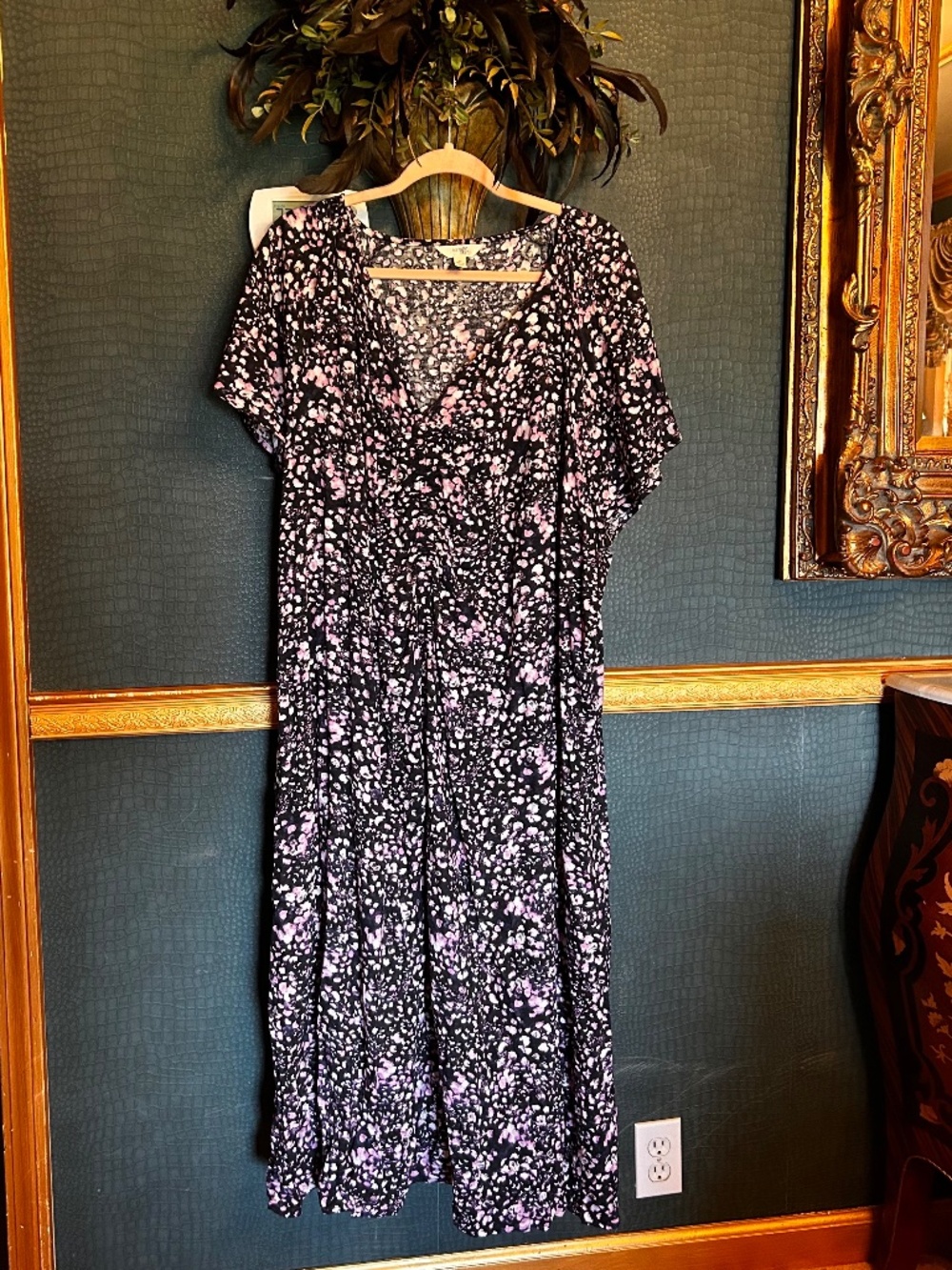 Terra & sky..  summer flowy dress. NWT. Plus size 4X